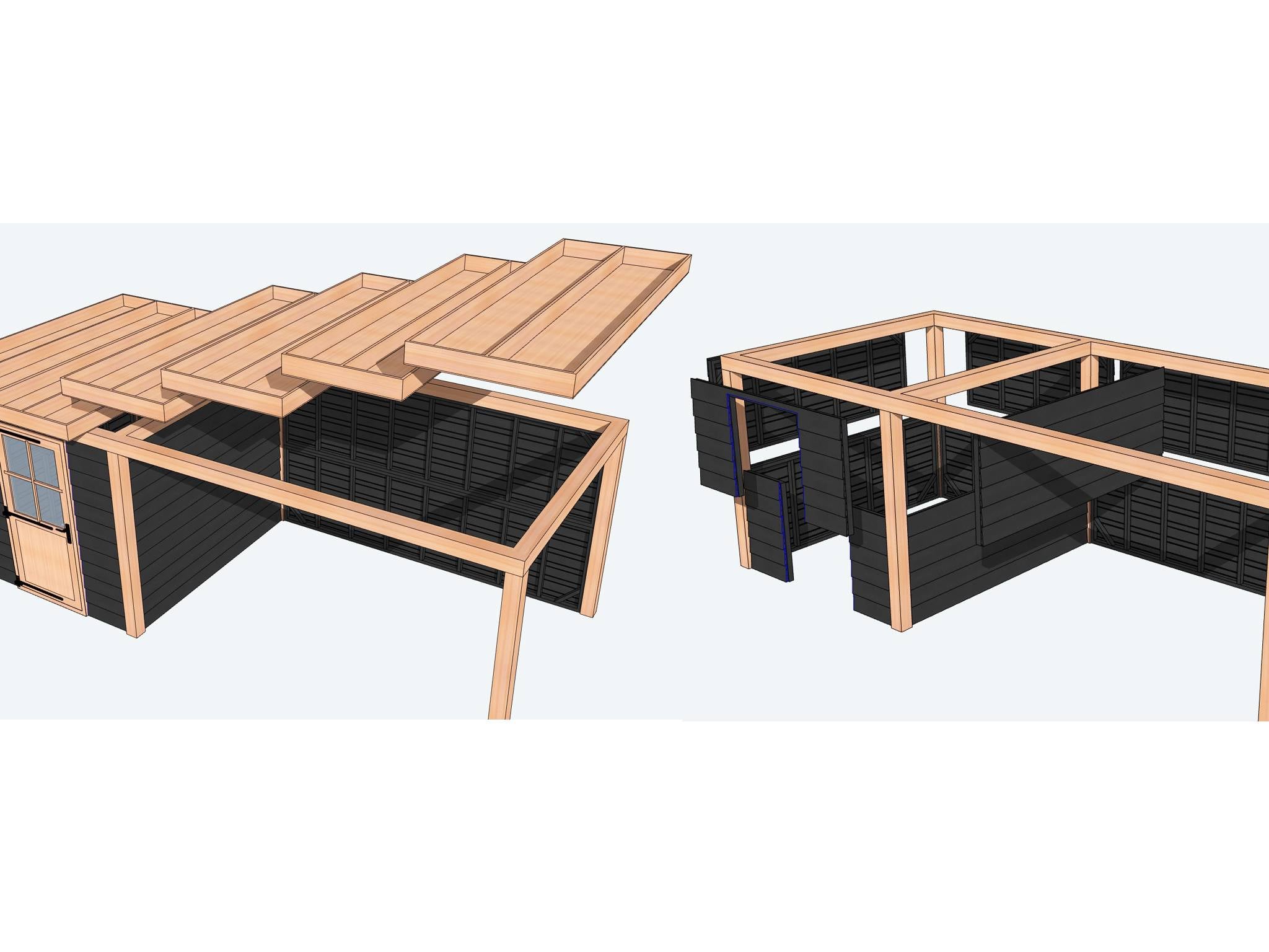 Luxe Buitenverblijven als Bouwpakket - Volledig Prefab - Moduhout